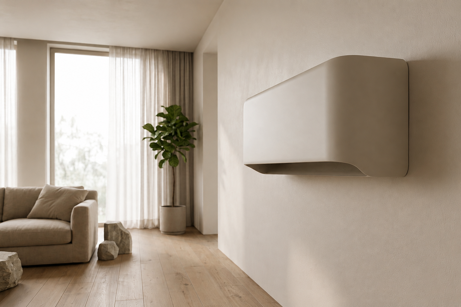 VEILO AIR · Soft Radius · Concept in validation — Concept render — not a finished product. Joining is free and non-binding.
